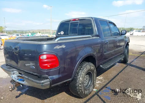 2001 Ford F-150 King Ranch Edition/Lariat/Xlt from USA, damaged, VIN 1FTRW08L61KF52824